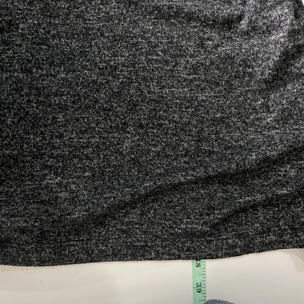 Soft Surroundings Cardigan Womens S Grey Marl Open Front Longline Duster Travel - Picture 5 of 7